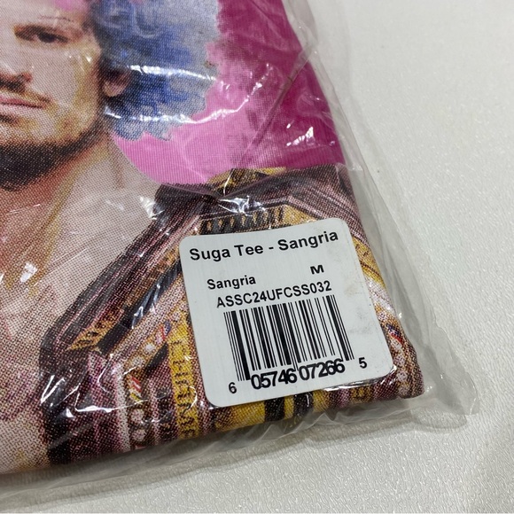 NEW - Anti Social Social Club - Suga Sean UFC Tee Tshirt - Pink  - MEDIUM - Picture 6 of 6